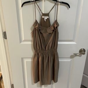BCBG generation dress, size 8, gray/khaki